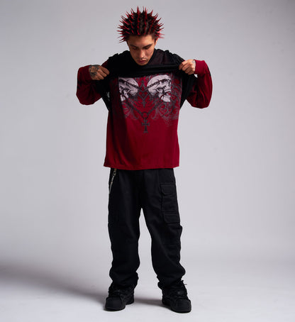 Collapse Oversized 2fer Jersey