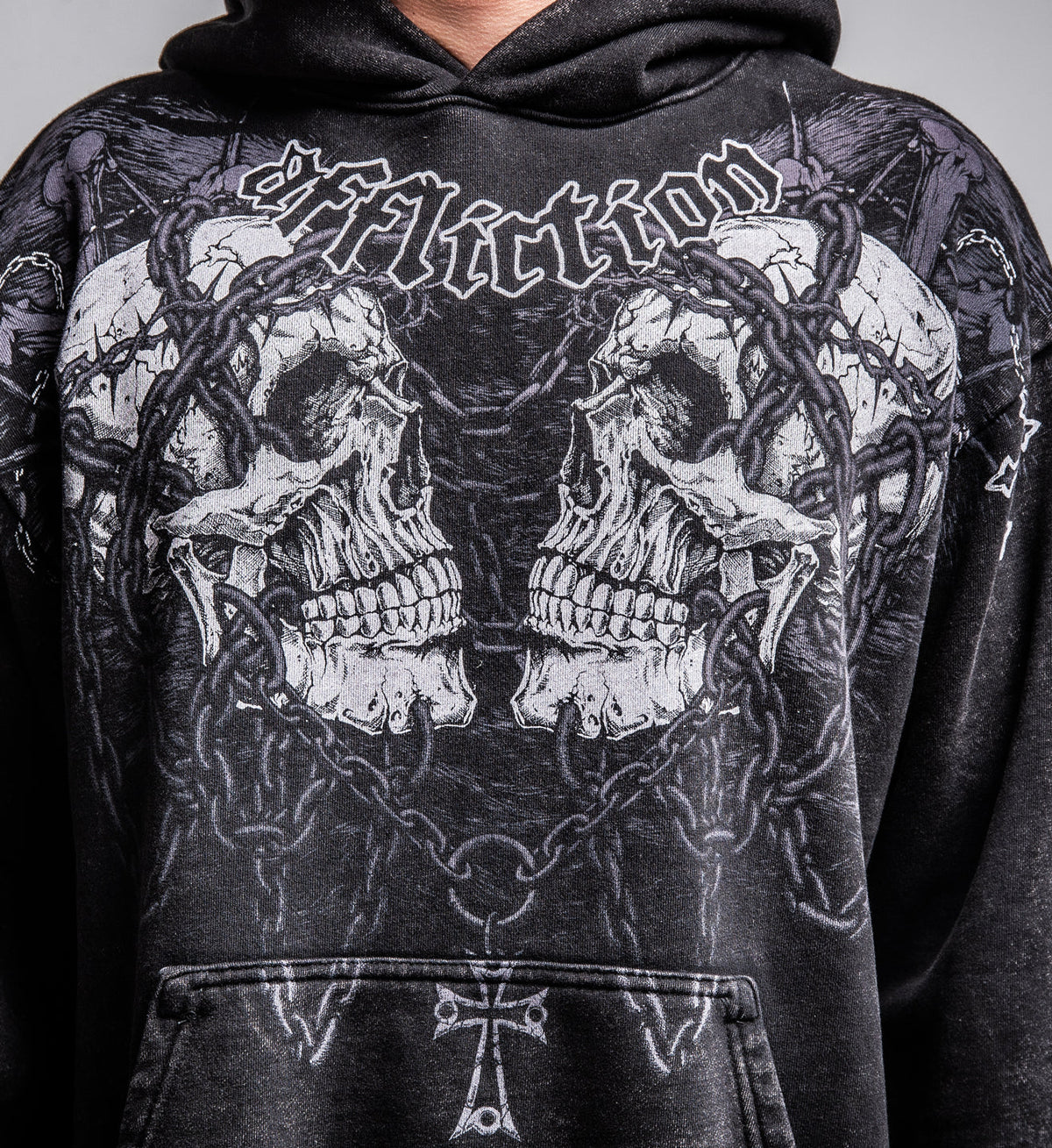 Chained Saint Thorns Hood