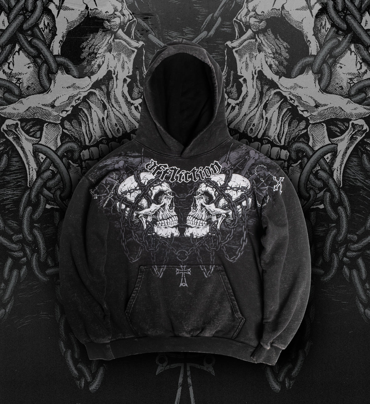 Chained Saint Thorns Hood
