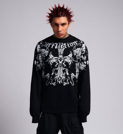 Jump Knit Sweater