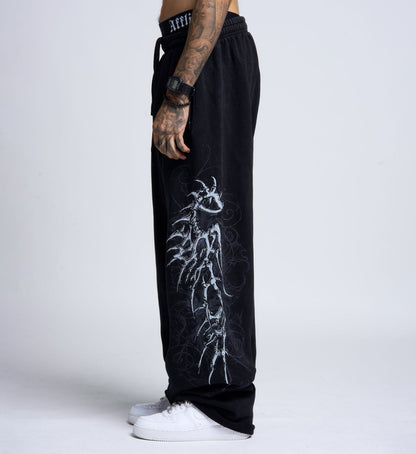 Skeleton Wide Leg Pant