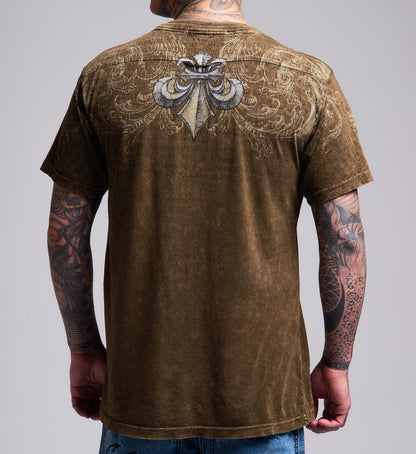 Collapse V Neck Tee