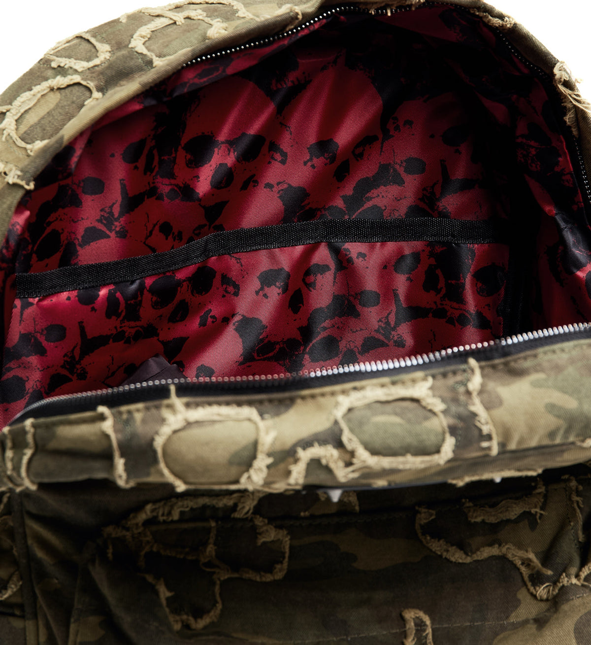 Raw Skull Camo Backpack