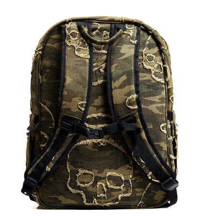 Raw Skull Camo Backpack