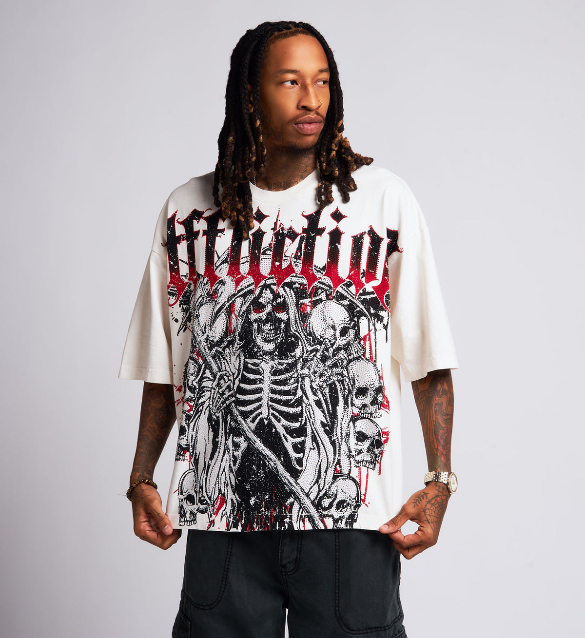 Shrouded Flame Boxy Tee