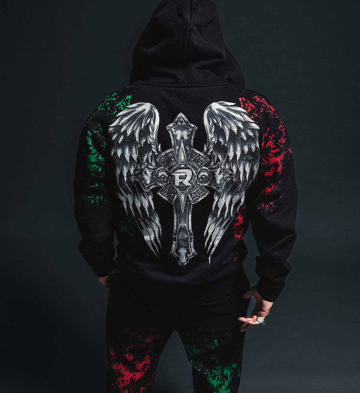 Fuerza Regida Crazyz Zip-Up Hood