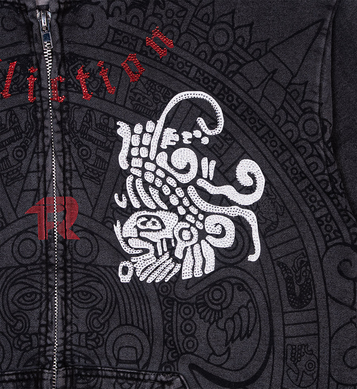 Fuerza Regida Historia Zip-Up Hood
