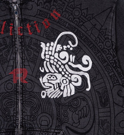 Fuerza Regida Historia Zip-Up Hood