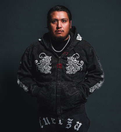 Fuerza Regida Historia Zip-Up Hood