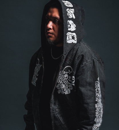 Fuerza Regida Historia Zip-Up Hood