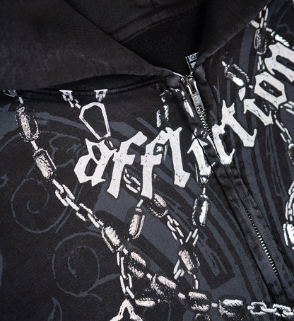 Regulo Caro Rosary Zip Hood