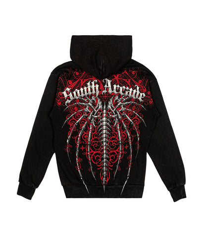 South Arcade Bone Zip Hood