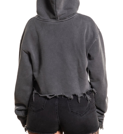 Angels Crop Hoodie