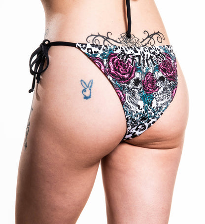 Forgotten Side Tie Skimpy Bikini Bottom