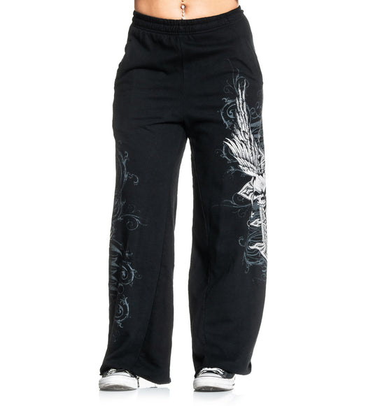 Wide Leg Death Eyes Sweatpant