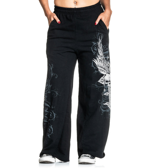 Wide Leg Death Eyes Sweatpant