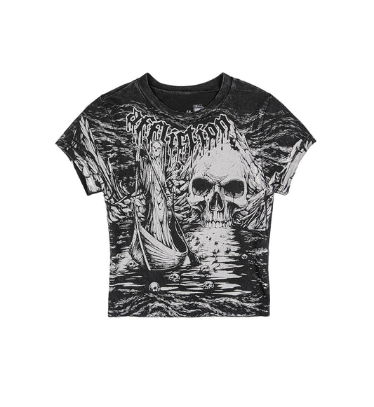 Liquid Death Reflection Baby Tee