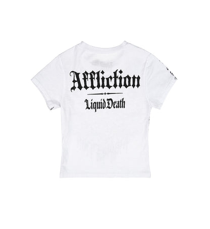 Liquid Death Skulls Baby Tee