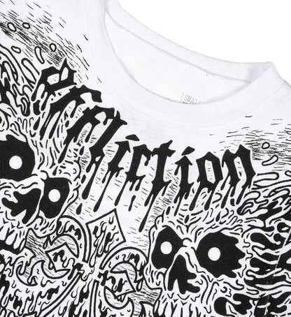 Liquid Death Skulls Baby Tee