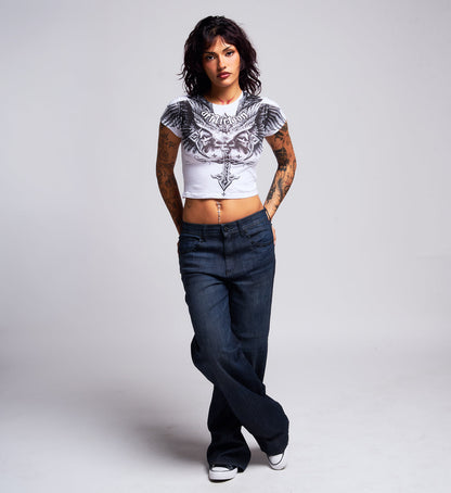 Death Eyes Baby Tee