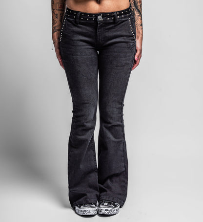 Cross Applique Pants