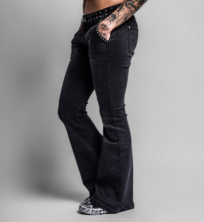 Cross Applique Pants