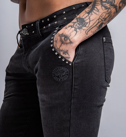 Cross Applique Pants