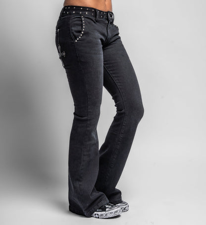 Cross Applique Pants