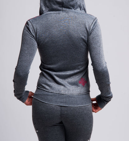 Skeleton Zip Hood