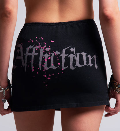 Cross Micro Mini Skirt