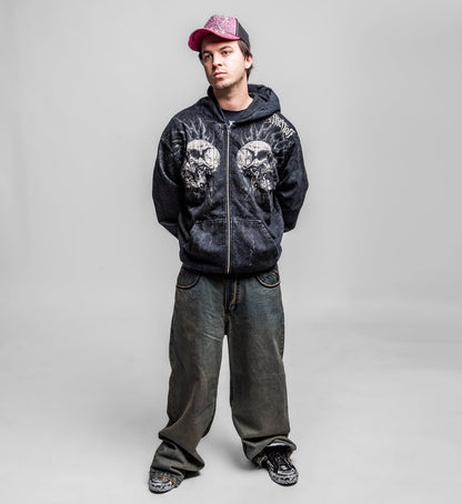Collapse Zip-Up Hoodie