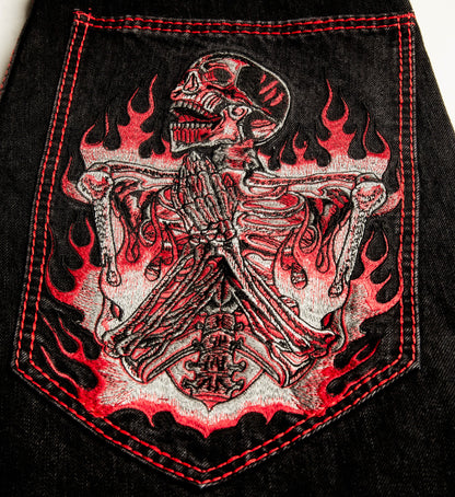 Extra Wide Flameful Faith Pants