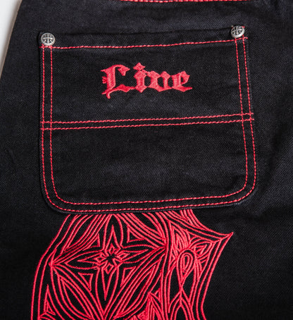 Wings Denim Short