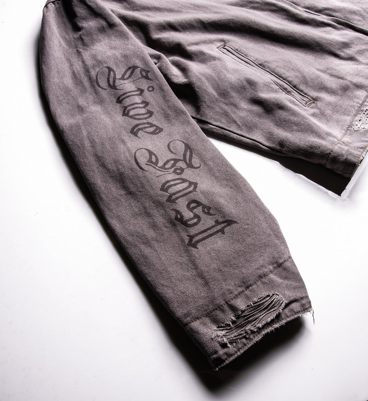 Live Fast Canvas Jacket