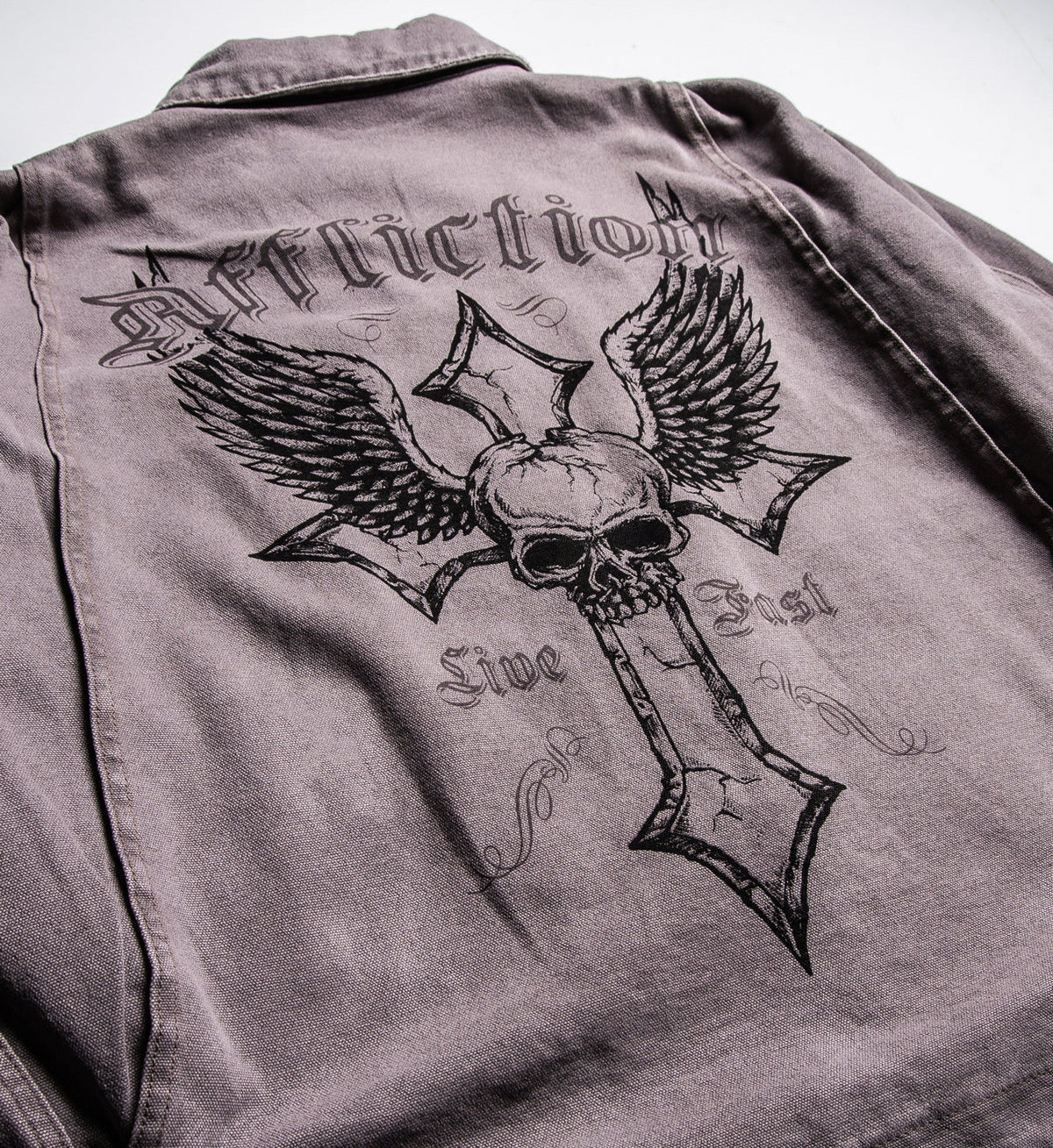 Live Fast Canvas Jacket