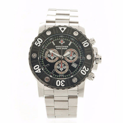 Gents Chronograph Steel Watch