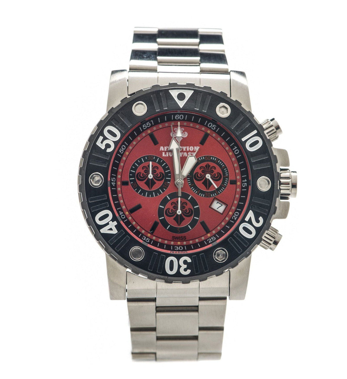 Gents Chronograph Steel Watch