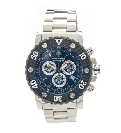 Gents Chronograph Steel Watch