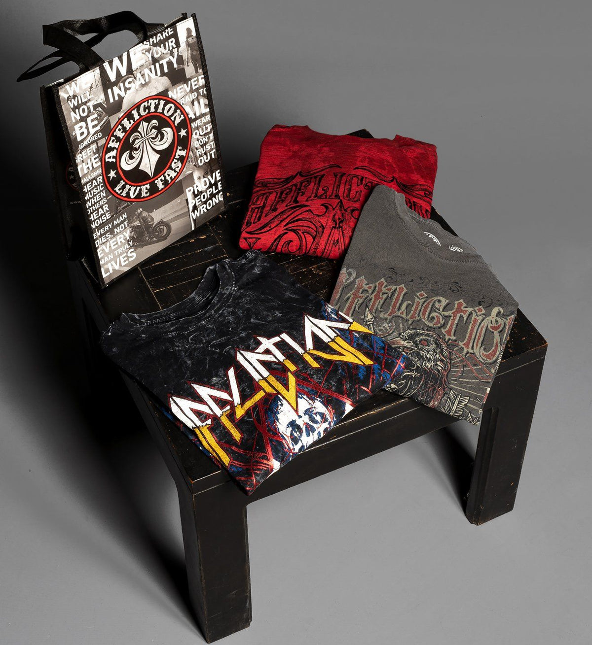 Men's Affliction Mystery Bundle