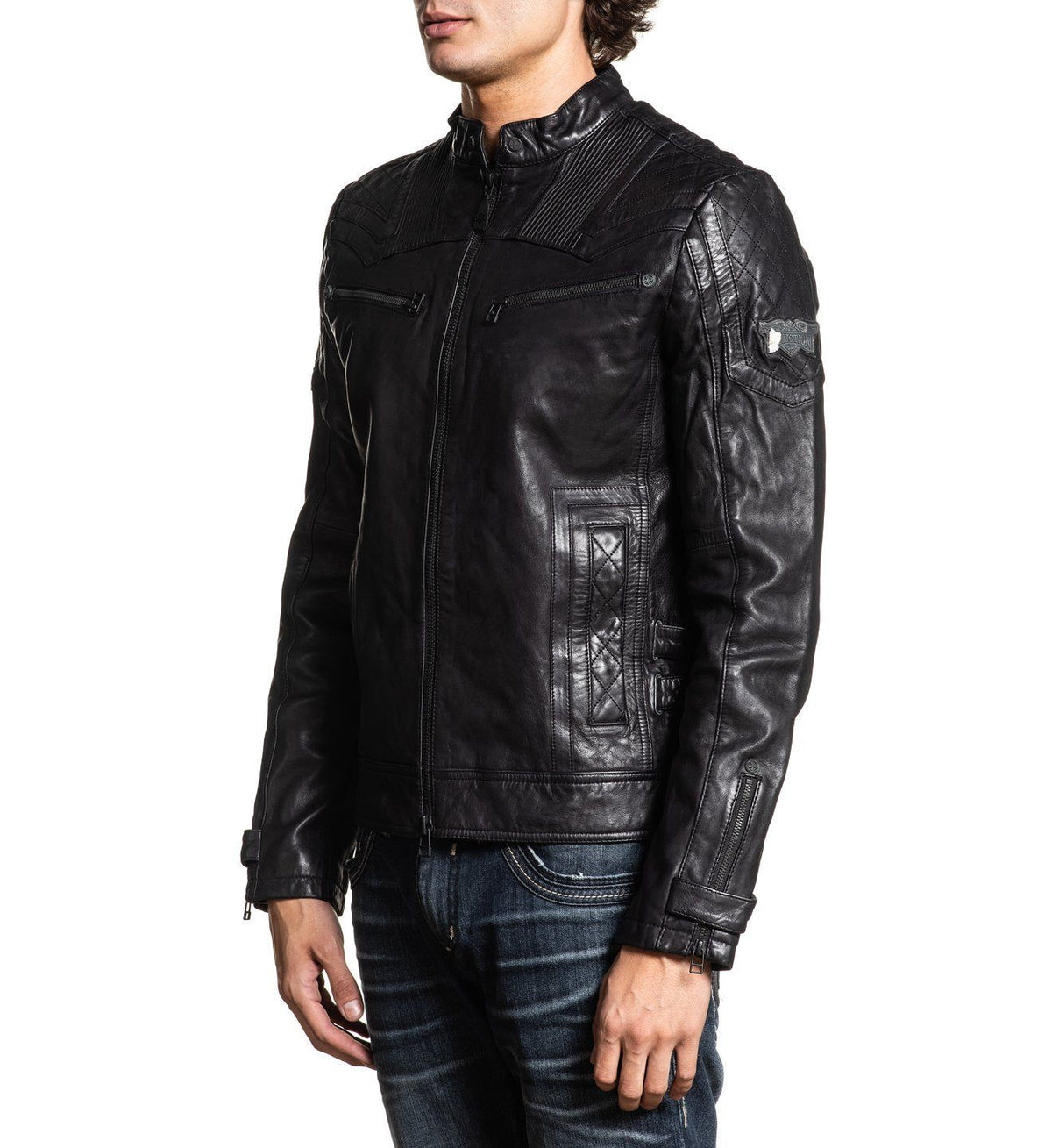 On Fire Leather Jacket