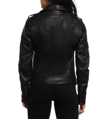 Rebel Rebel Moto Leather Jacket