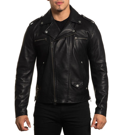 Rebellion Moto Leather Jacket