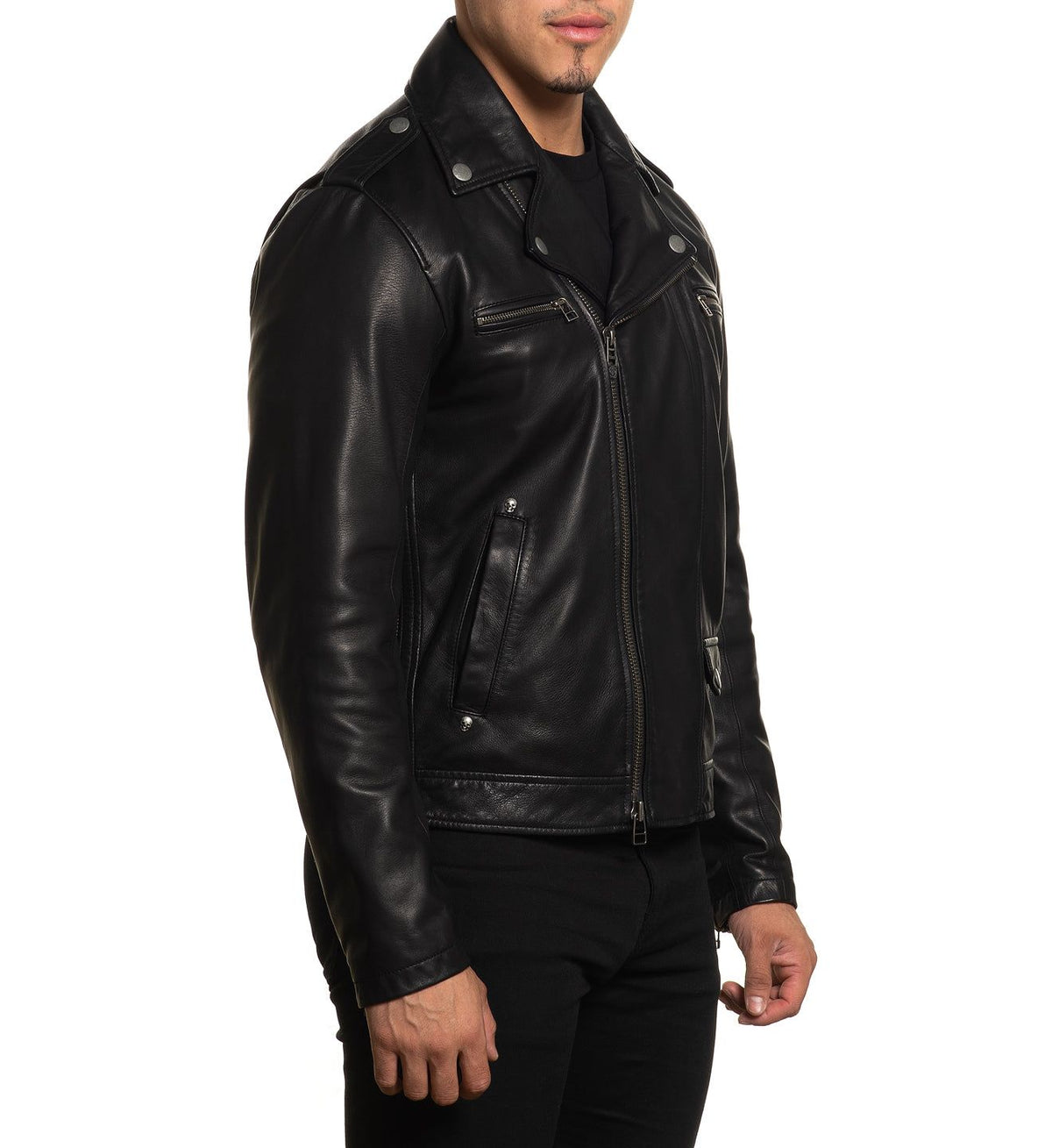 Rebellion Moto Leather Jacket
