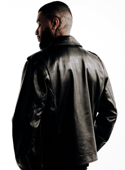 Rebellion Moto Leather Jacket