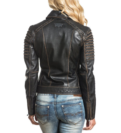 True Destiny Leather Jacket