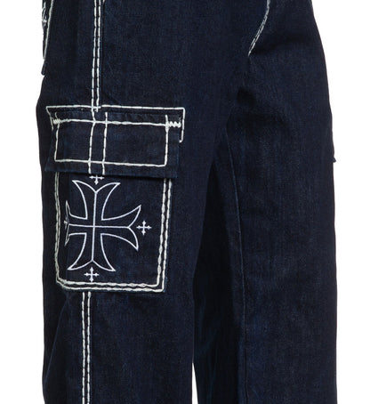 Wide Leg Cargo Jeans