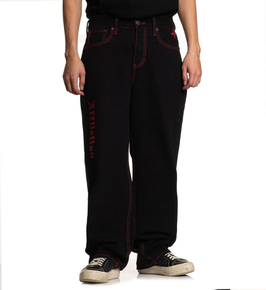 Wide Leg Wings Jeans