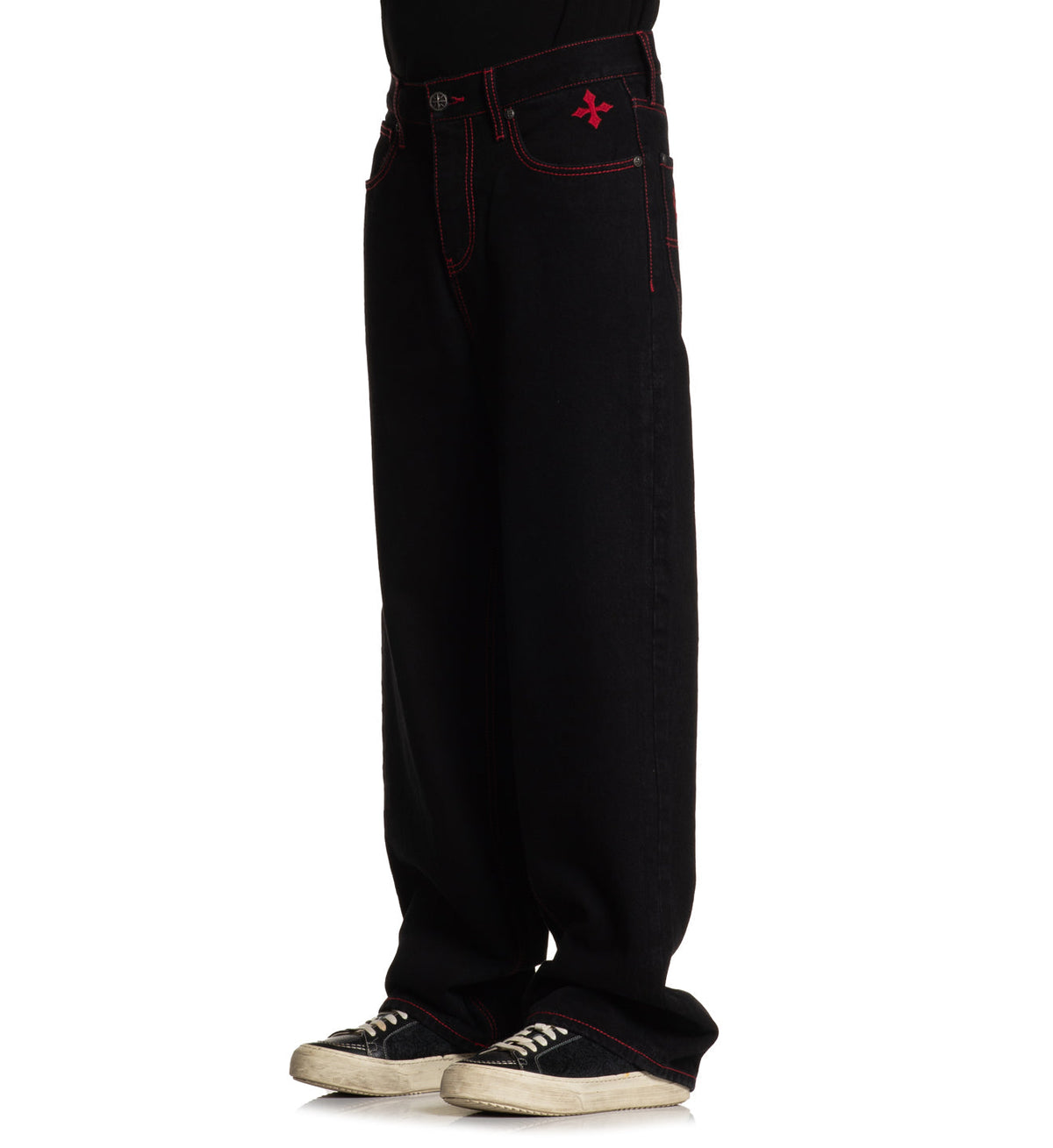 Wide Leg Wings Jeans