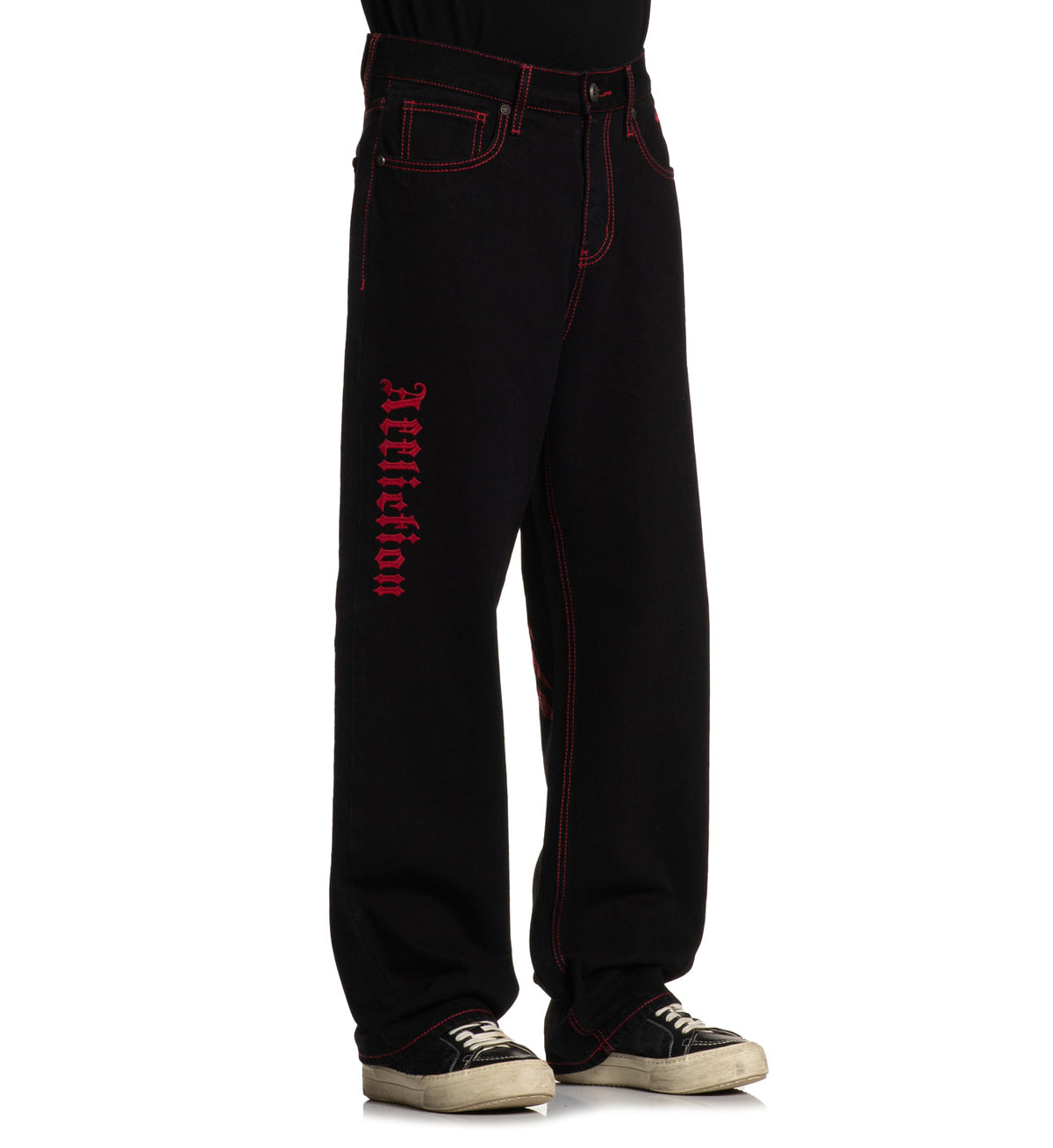 Wide Leg Wings Jeans